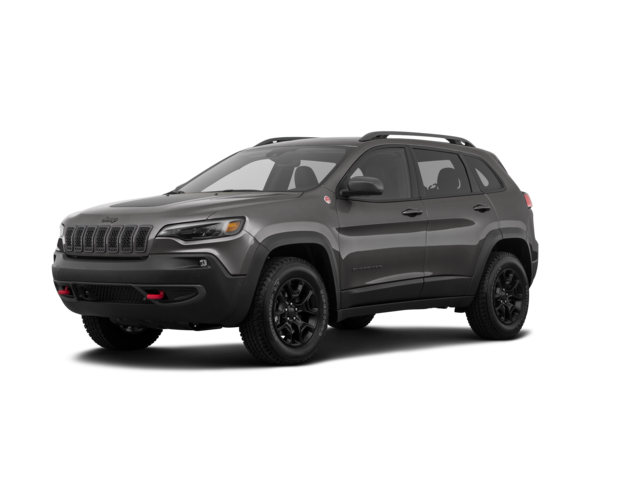 2020 Jeep Cherokee Latitude Lux, front three-quarter view, paint 1 of 8