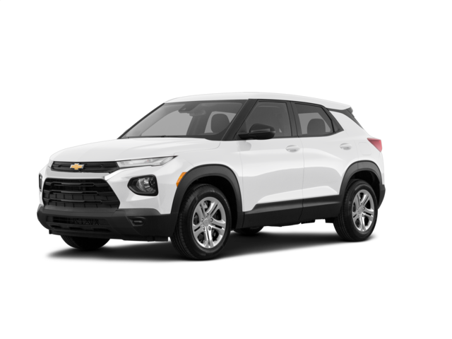 2022 Chevrolet Trailblazer LS, front three-quarter view, paint 1 of 7
