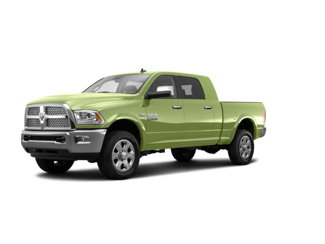 2014 Ram 2500 Laramie, front three-quarter view, paint 1 of 8