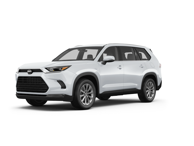 2024 Toyota Grand Highlander XLE, front three-quarter view, paint 1 of 7