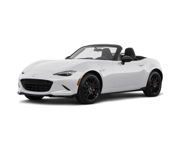 2017 Mazda MX-5 Miata Grand Touring, front three-quarter view, paint 1 of 7