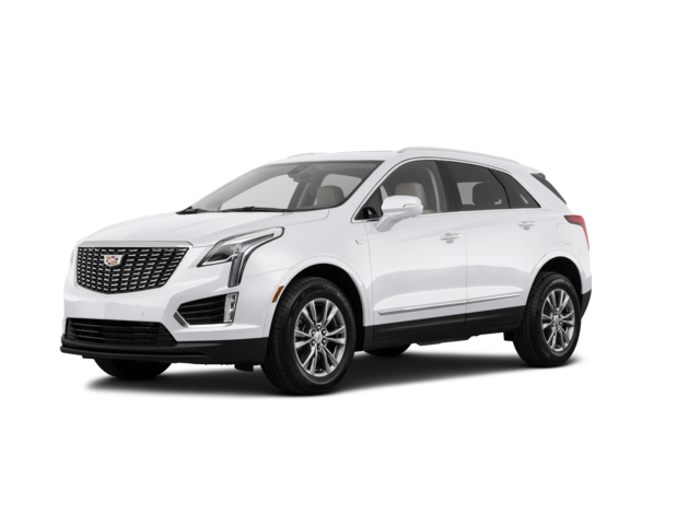 2023 Cadillac XT5 Sport, front three-quarter view, paint 1 of 8