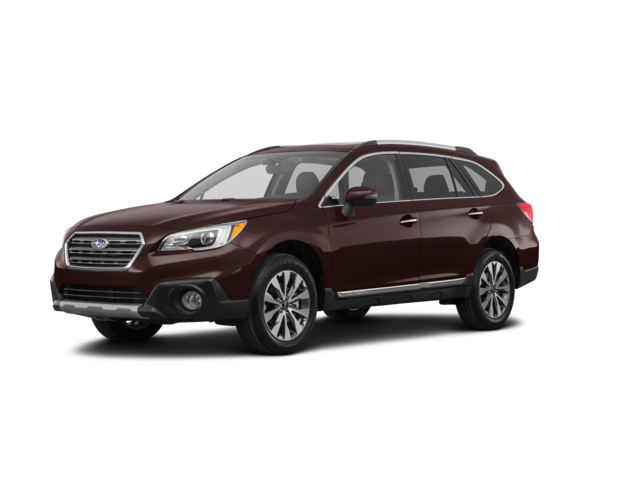2017 Subaru Outback 2.5i, front three-quarter view, paint 1 of 8