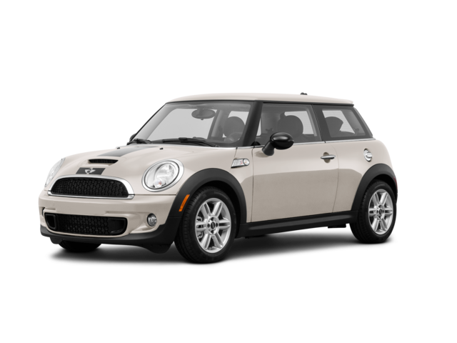 2016 MINI Cooper Base, front three-quarter view, paint 1 of 8