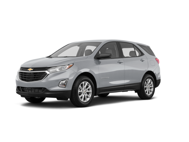 2020 Chevrolet Equinox LS, front three-quarter view, paint 1 of 2