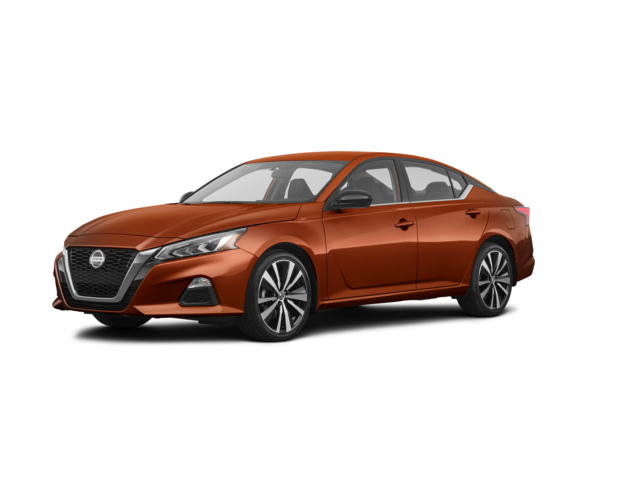 2020 Nissan Altima 2.5 SR, front three-quarter view, paint 1 of 8