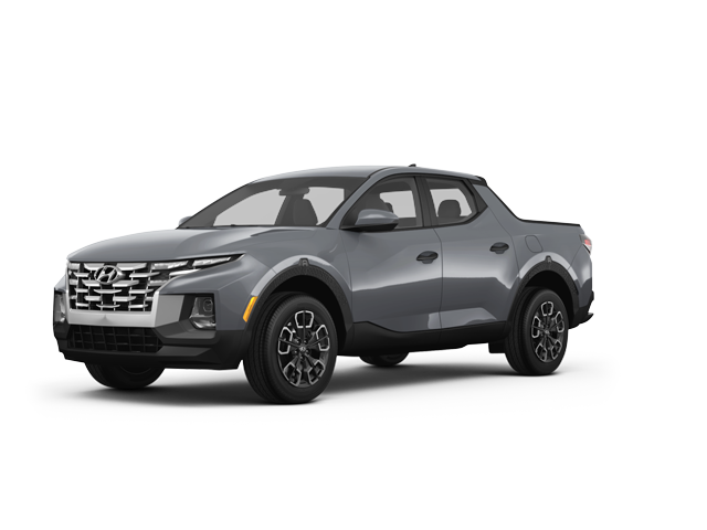 2023 Hyundai Santa Cruz SE, front three-quarter view, paint 1 of 8