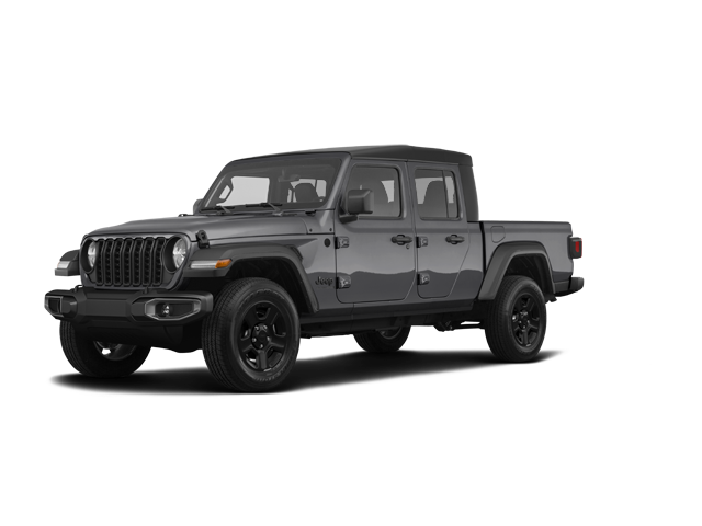 2025 Jeep Gladiator Sport, front three-quarter view, paint 1 of 8
