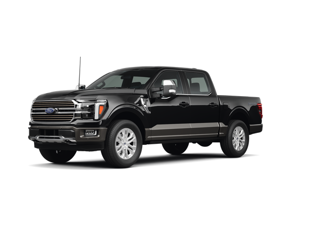 2025 Ford F-150 King Ranch, front three-quarter view, paint 1 of 8