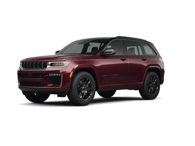 2026 Jeep Grand Cherokee Summit, front three-quarter view, paint 1 of 8