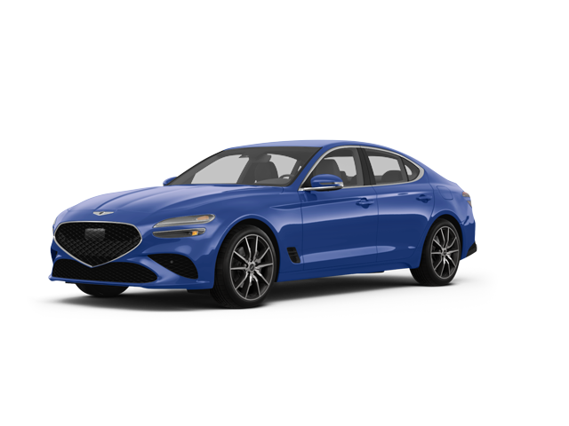 2026 Genesis G70 2.5T, front three-quarter view, paint 1 of 8