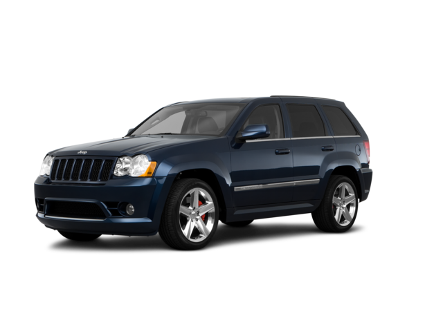 2010 Jeep Grand Cherokee SRT8, front three-quarter view, paint 1 of 6