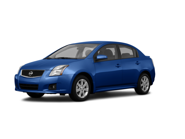 2011 Nissan Sentra 2, front three-quarter view, paint 1 of 8