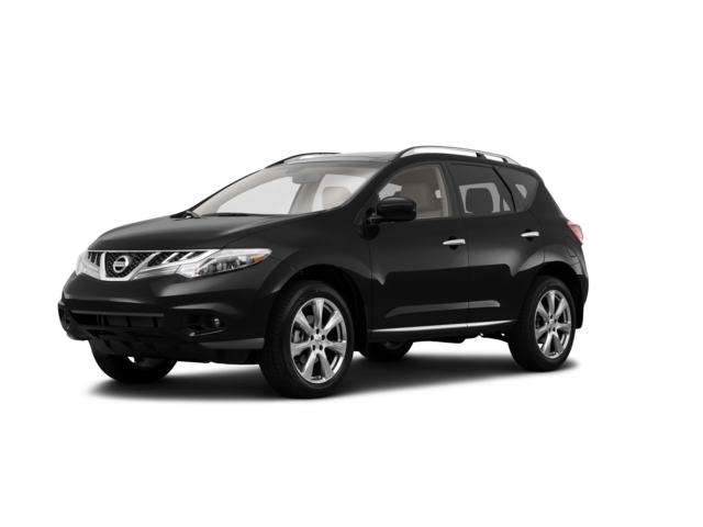 2014 Nissan Murano SL, front three-quarter view, paint 1 of 8