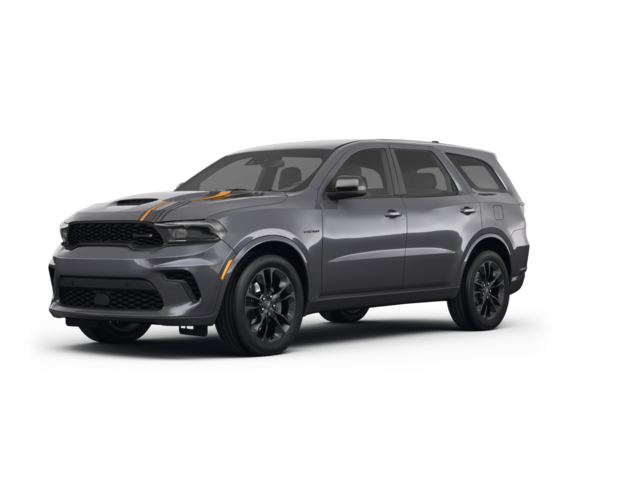 2023 Dodge Durango R/T Hemi Orange, front three-quarter view, paint 1 of 8