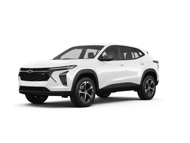 2025 Chevrolet Trax 2RS, front three-quarter view, paint 1 of 8