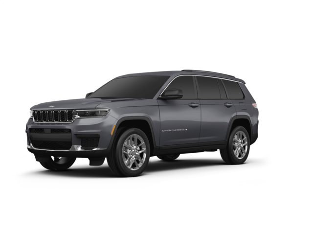 2025 Jeep Grand Cherokee L Laredo, front three-quarter view, paint 1 of 5