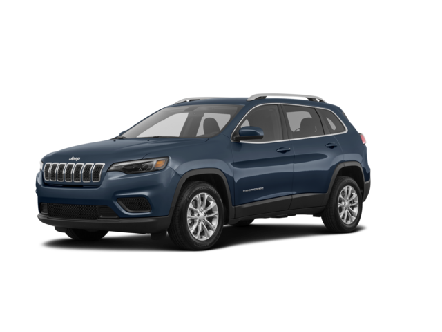 2020 Jeep Cherokee Latitude, front three-quarter view, paint 1 of 8