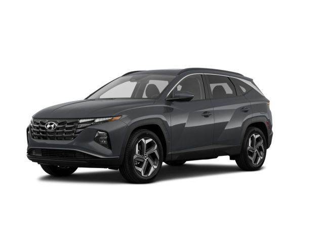 2022 Hyundai Tucson SEL, front three-quarter view, paint 1 of 8