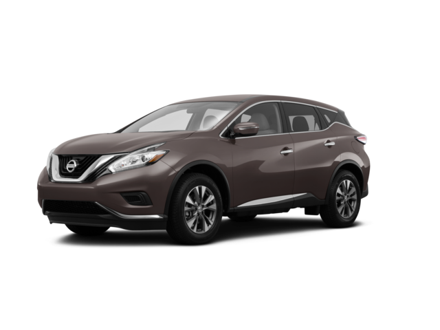 2015 Nissan Murano SV, front three-quarter view, paint 1 of 8