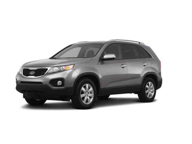 2013 Kia Sorento EX, front three-quarter view, paint 1 of 8