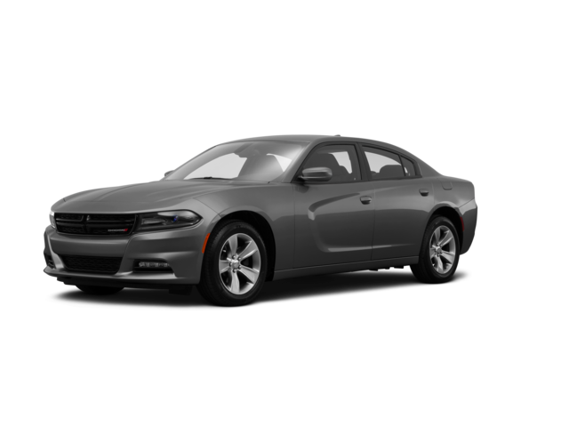 2015 Dodge Charger SXT, front three-quarter view, paint 1 of 8