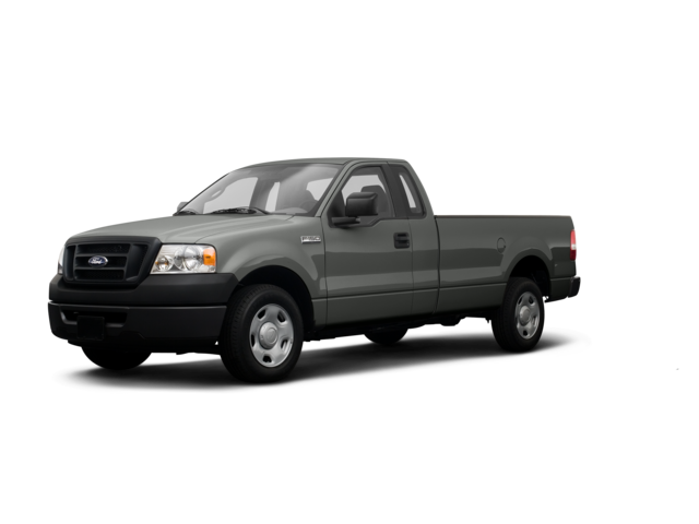 2008 Ford F-150 XL, front three-quarter view, paint 1 of 8