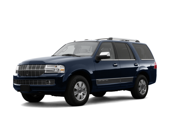 2007 Lincoln Navigator Luxury, front three-quarter view, paint 1 of 8