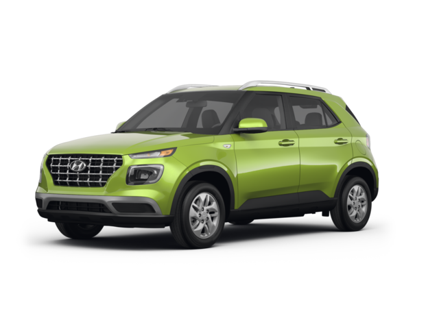 2022 Hyundai Venue SEL, front three-quarter view, paint 1 of 7