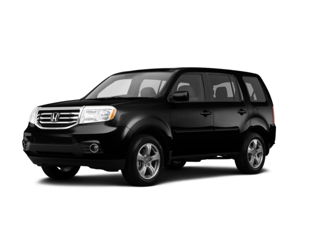 2015 Honda Pilot EX, front three-quarter view, paint 1 of 8