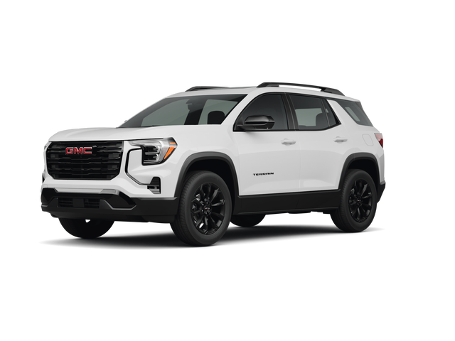 2025 GMC Terrain Elevation, front three-quarter view, paint 1 of 6