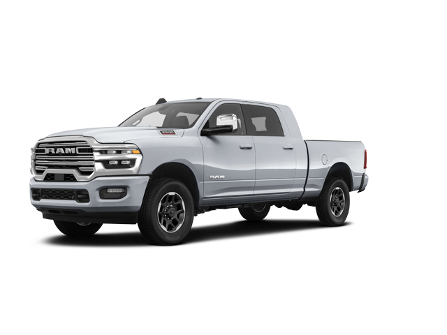 2026 Ram 3500 Laramie, front three-quarter view, paint 1 of 8