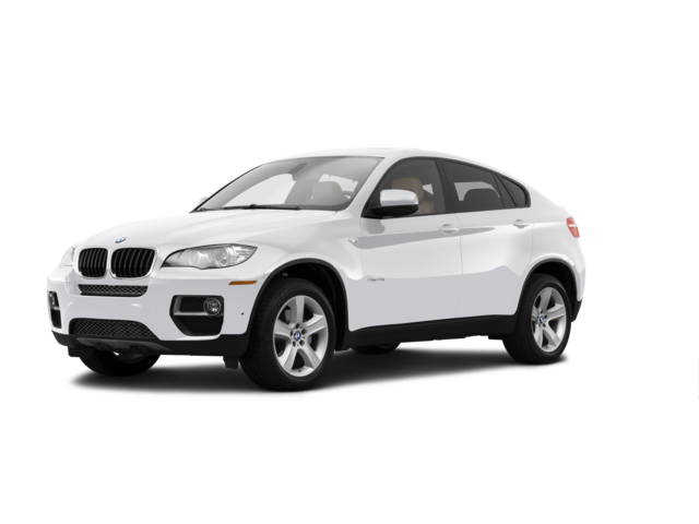 2014 BMW X6 xDrive35i, front three-quarter view, paint 1 of 8