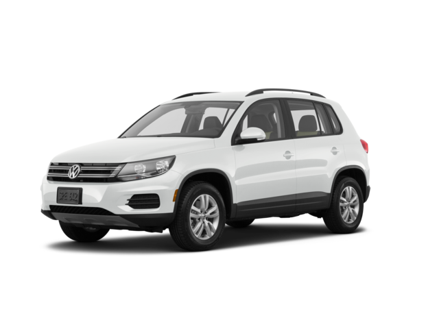2017 Volkswagen Tiguan S, front three-quarter view, paint 1 of 5