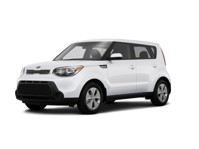 2016 Kia Soul Base, front three-quarter view, paint 1 of 8
