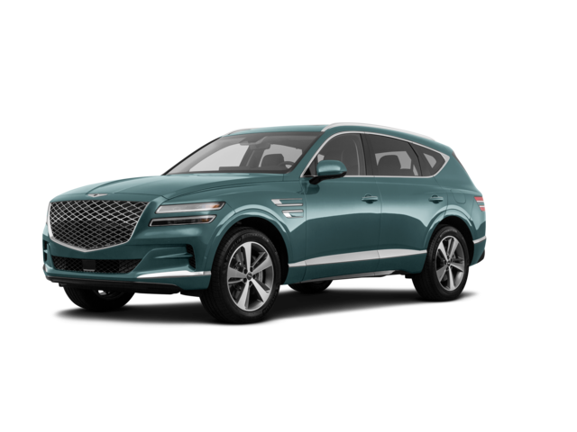 2023 Genesis GV80 2.5T, front three-quarter view, paint 1 of 7