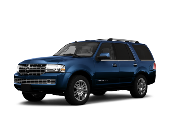 2010 Lincoln Navigator Base, front three-quarter view, paint 1 of 6