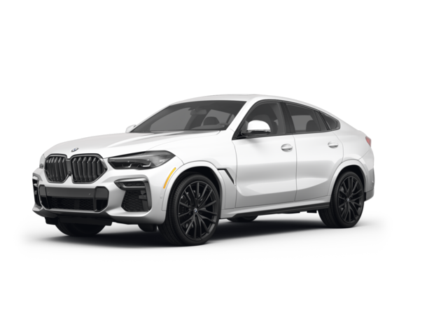 2022 BMW X6 M, front three-quarter view, paint 1 of 8