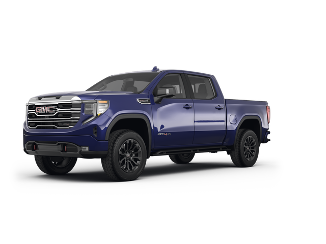 2022 GMC Sierra 1500 AT4, front three-quarter view, paint 1 of 8
