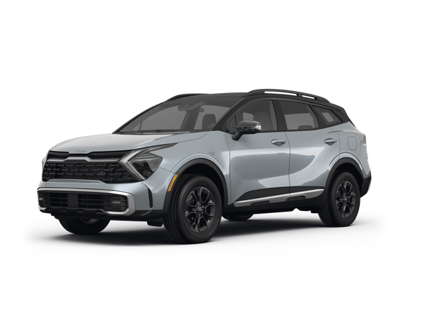 2023 Kia Sportage EX, front three-quarter view, paint 1 of 8