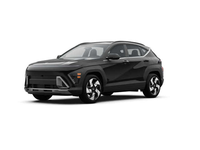 2024 Hyundai Kona Limited, front three-quarter view, paint 1 of 8