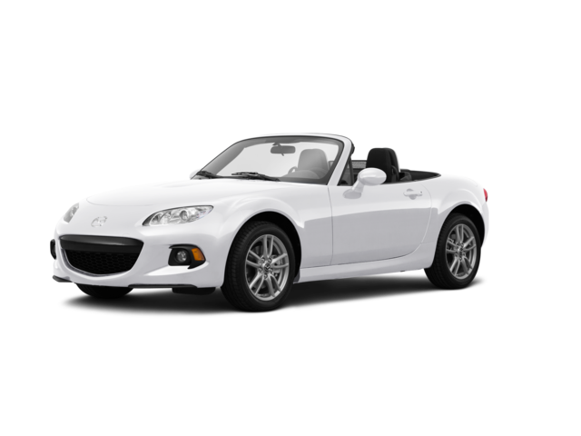 2015 Mazda MX-5 Miata Sport, front three-quarter view, paint 1 of 8