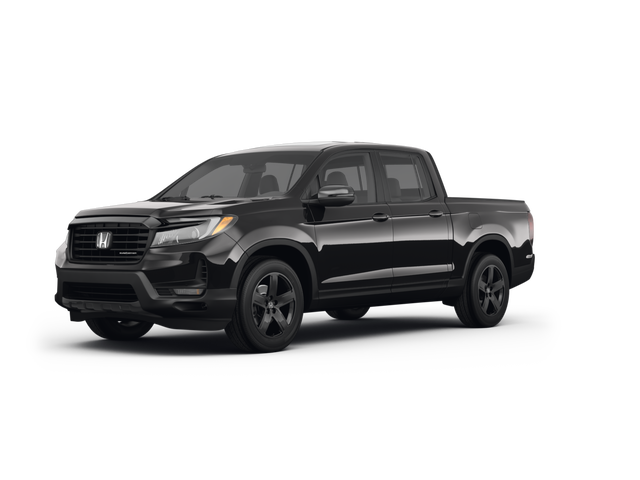 2023 Honda Ridgeline Black Edition, front three-quarter view, paint 1 of 8