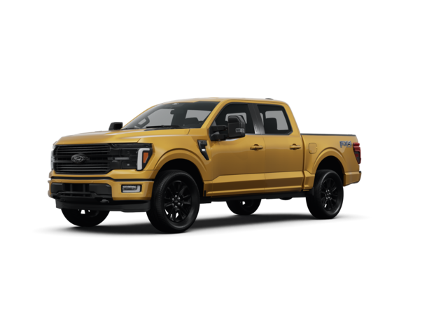 2024 Ford F-150 Platinum, front three-quarter view, paint 1 of 8