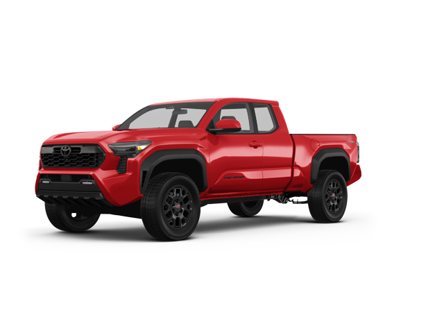 2026 Toyota Tacoma TRD PreRunner, front three-quarter view, paint 1 of 6