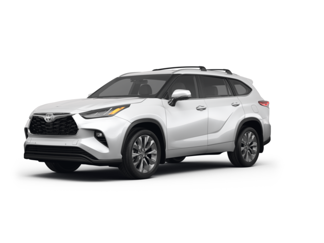 2023 Toyota Highlander Limited, front three-quarter view, paint 1 of 8