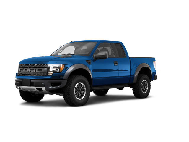 2010 Ford F-150 SVT Raptor, front three-quarter view, paint 1 of 4