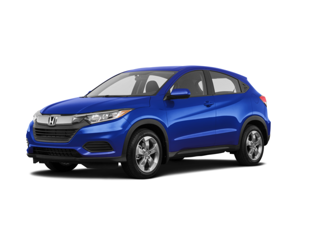 2020 Honda HR-V LX, front three-quarter view, paint 1 of 8