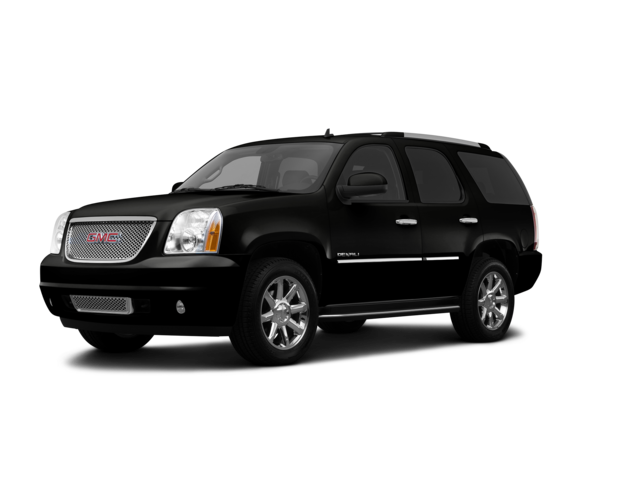 2013 GMC Yukon Denali, front three-quarter view, paint 1 of 8