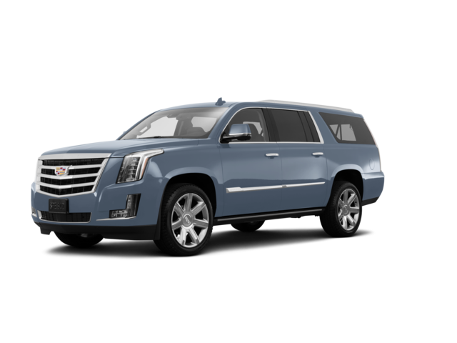 2016 Cadillac Escalade ESV Luxury, front three-quarter view, paint 1 of 8